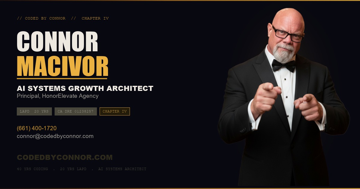 Connor MacIvor — AI Systems Growth Architect